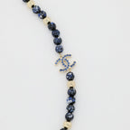 18K  Chanel Blue Pearl Necklace