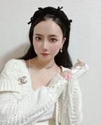 18K  Chanel Black & White Necklace