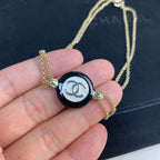 18K  Chanel Chain Choker Necklace