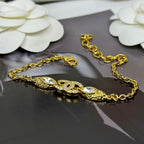 18K  Chanel 26C Diamond Gold Bracelet