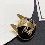18K  Chanel Cat Brooch