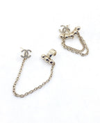 18K  Chanel Chain Earrings