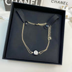 18K  Chanel Chain Choker Necklace