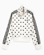 adidas Originals Satin Polka Dots Crop Women's Track Jacket
