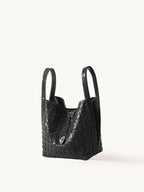 Lattice Bucket Bag