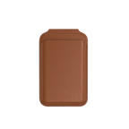 Vegan-Leather Magnetic Wallet Stand